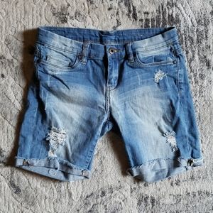Blank NYC ripped jean shorts